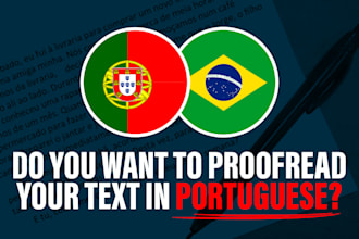 proofread your portuguese work