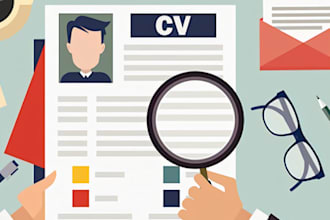 review your CV and provide feedback for you to improve it