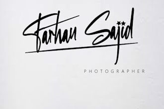 design professional and modern signature logo