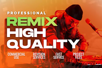 professional remix your song into edm or any other style