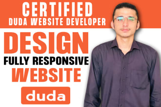 design, redesign modify websites using duda website builder