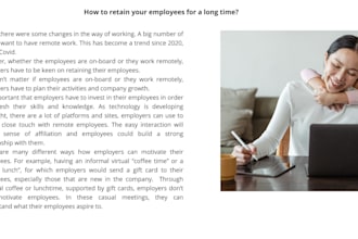 write SEO optimized content