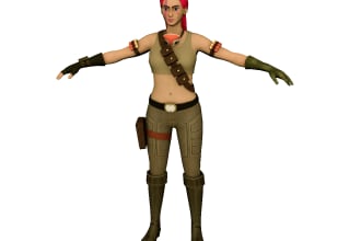 deliver 3d gaming character models
