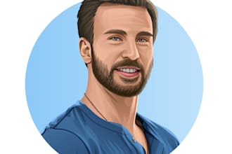 draw cartoon profile picture from your photo