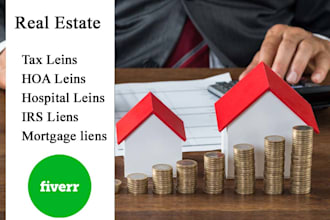 provide all types of real estate liens throughout the USA