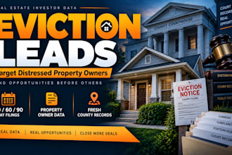 provide eviction leads for real estate investors USA