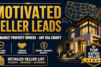 provide motivated seller leads USA