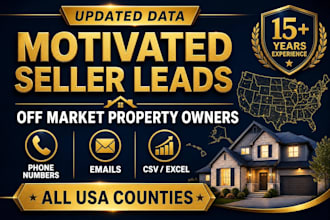 provide motivated seller leads USA