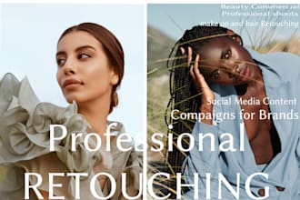 professionally retouch and edit your photo in photoshop
