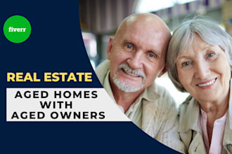 provide aged homes with aged owners list throughout the USA