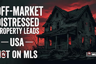 find off market distressed property leads USA wholesale