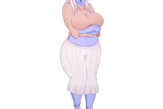 draw fantasy your oc character for dnd, pathfinder and etc