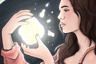 illustrations for stories and poetry