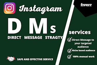 do instagram direct message or dms to your targeted audience