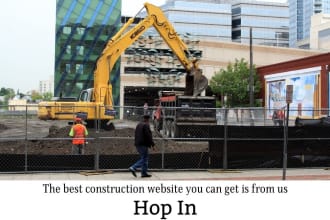 design construction website, plumbing website, engineering website, wordpress