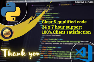 write , automate , modify or fix python script