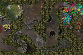 create a custom map for your fantasy game