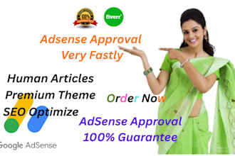 ready blog website for google adsense approval