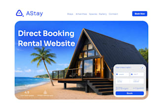 create an airbnb booking website for your short term rental