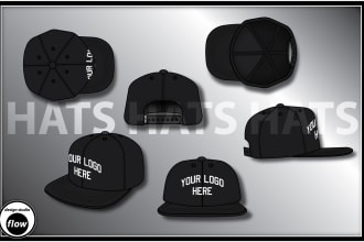 design and cad a hat style to your specifications
