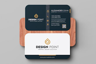 do professional luxury and modern business card design