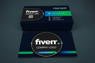 do luxury, creative, minimal business card design in 24 hour
