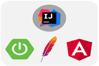 develop web application with spring boot and angular