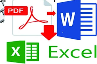 convert excel, convert word, PDF to excel, convert image to text, PDF to word