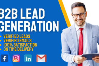find the phone number, email address,website, data entry and lead generation