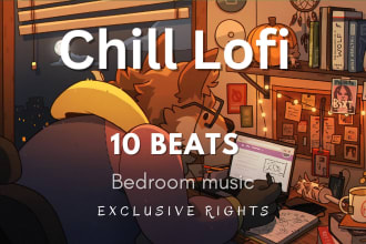 produce a bundle of high quality lofi hip hop beats