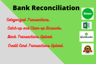 do bookkeeping and bank reconciliation through qbo and xero