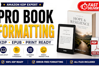 do book layout design and typesetting