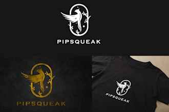 do flat minimalist and trendy logo design in 24 hours