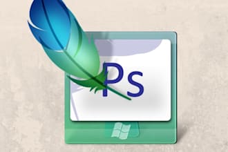 provides graphic designing services such as photoshop editing