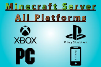 setup a minecraft java and bedrock server