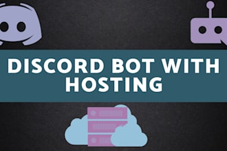 make and host efficient and simple discord bots for you