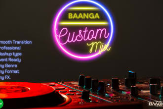 make your playlist into a pro dj mix, set, mashup, mixtape