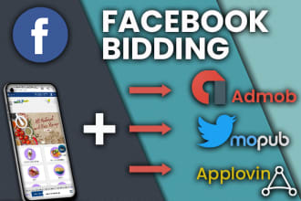 integrate facebook admob ads in any app