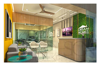 render and visualize architectural, interior drawings