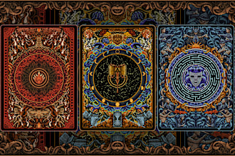 create a unique fantasy book cover illustration