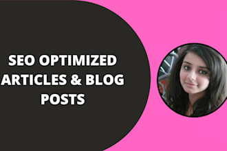 write SEO articles blog posts