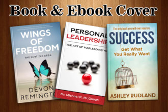 design professional book cover or ebook cover design