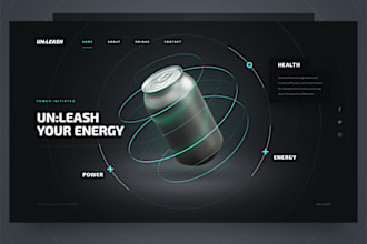 create a 3d interactive website using threejs, r3f and gsap