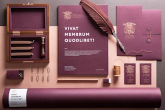 urgent professional brand style guide and brand identity, business