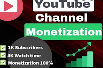 do promotion for youtube channel monetization