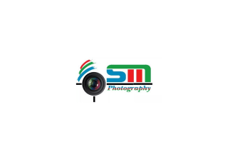 make a handwritten signature photography logo with camera