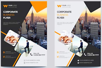 do professional  flyer for your company