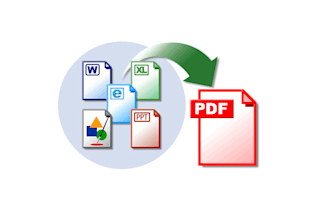 convert word, excel, ppt, image files into pdf