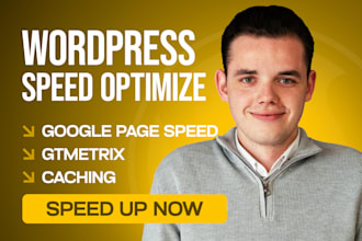 do wordpress speed optimization to improve pagespeed