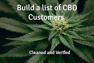 build an email list of cbd existing consumers